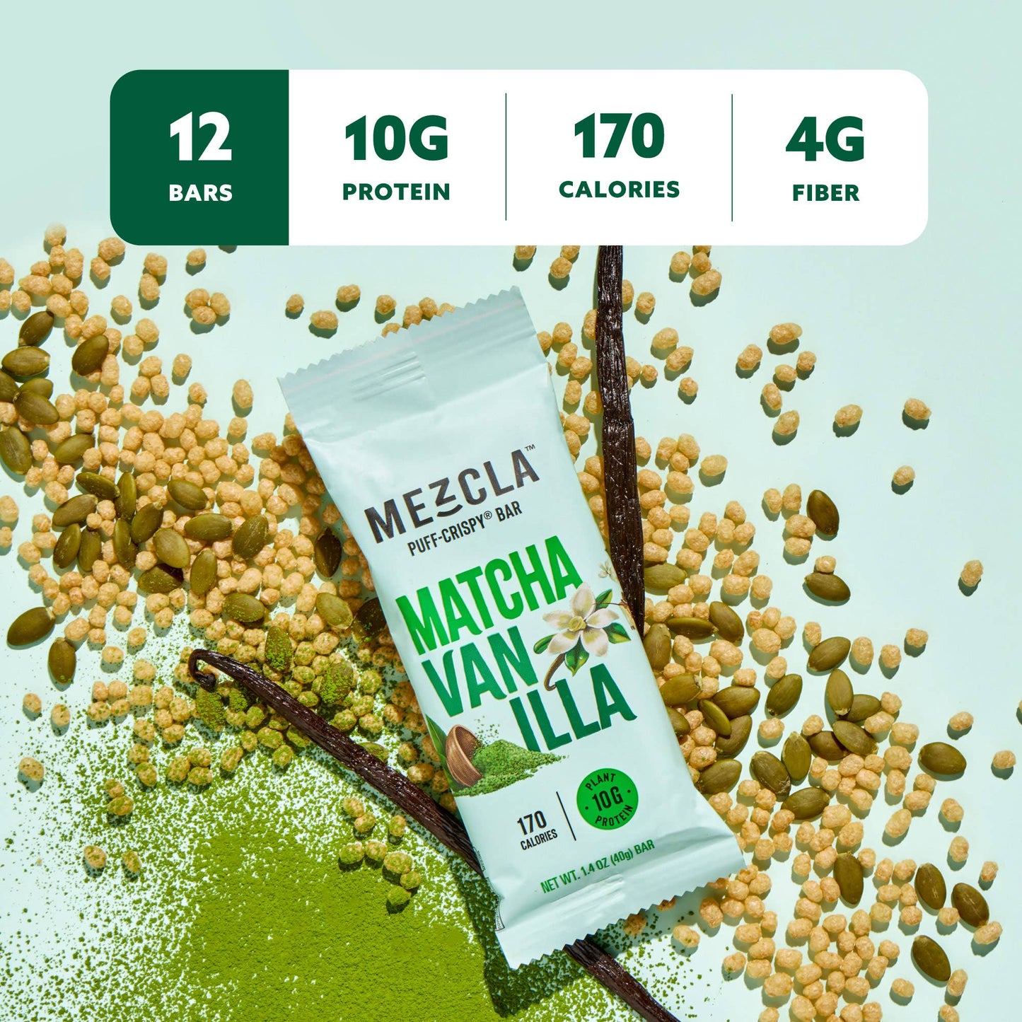 Matcha Vanilla Bar
