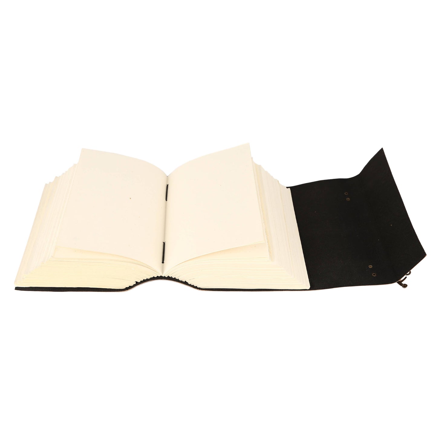 1000 Pages Large Black Pentagram Embossed Leather Journal | Writing Leather Notebook | Leather grimoire Book | Handmade Leather Journal Gift