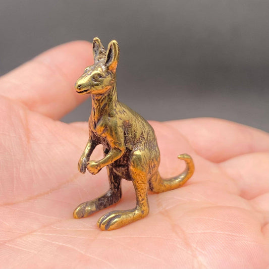 Brass Kangaroo Crafts Desktop Ornaments Decoration