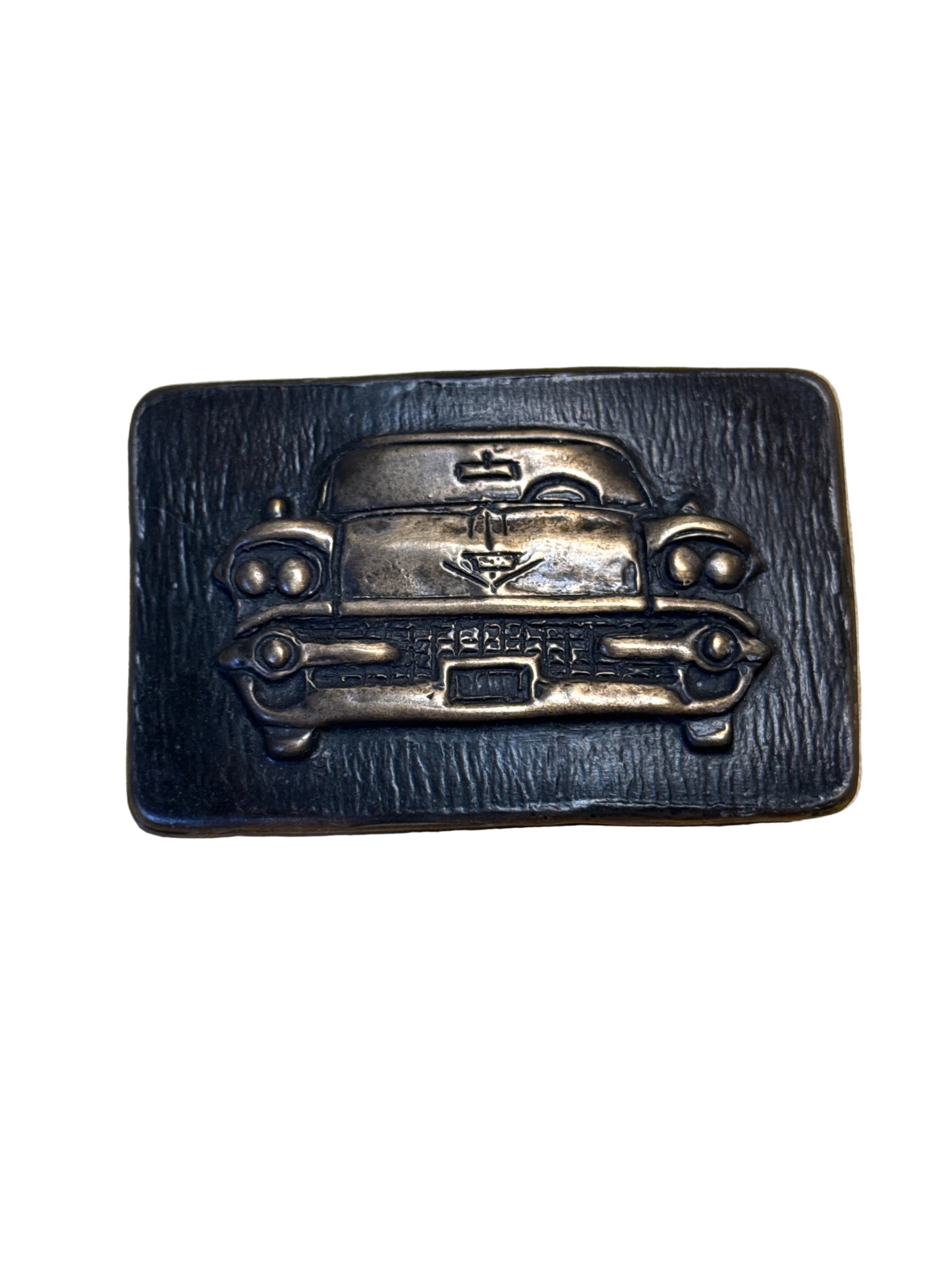 Belt Buckle Waterhorse Bronze by Elaine Hansard