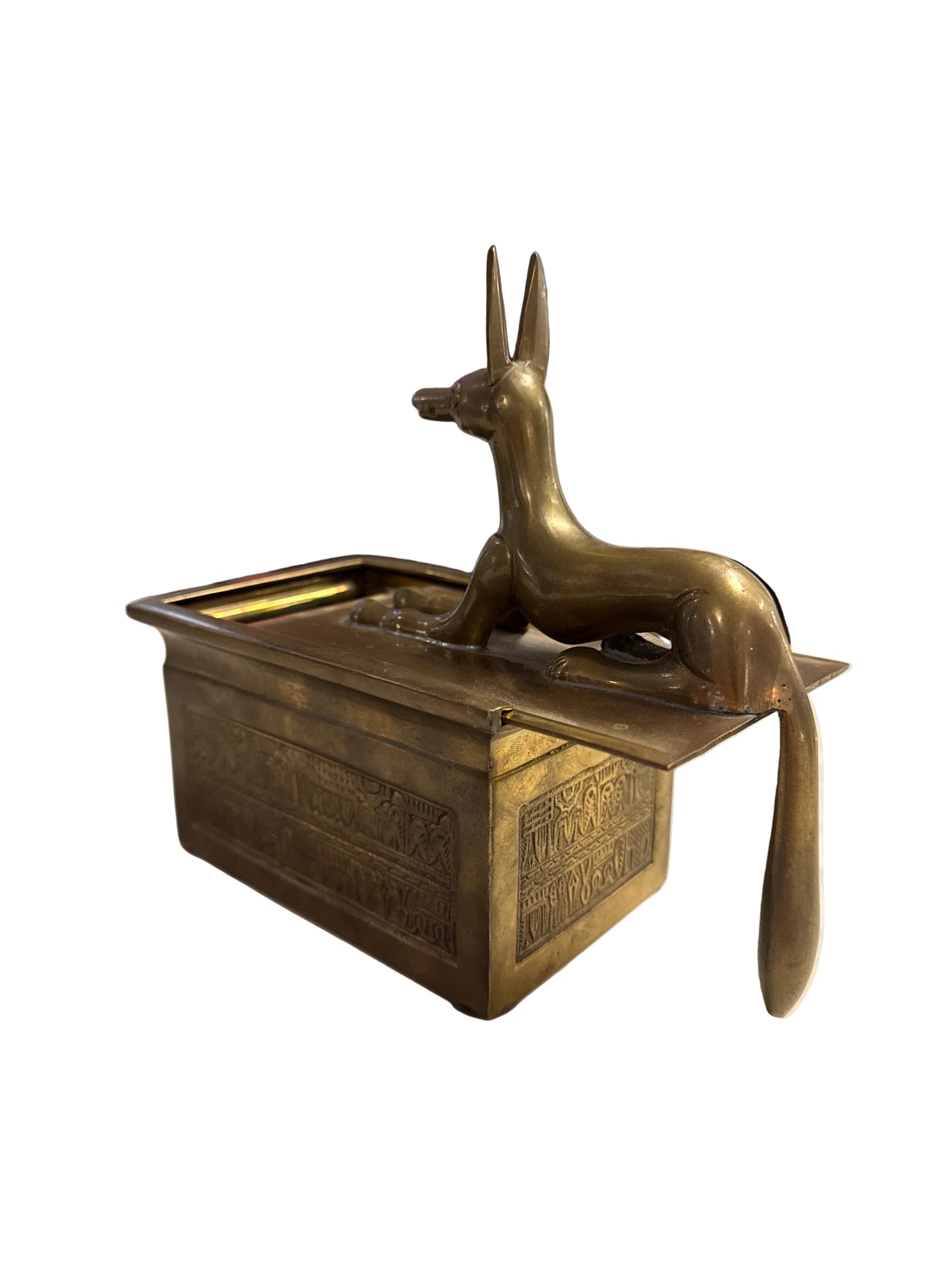 Egyptian Box Anubis Dog Box