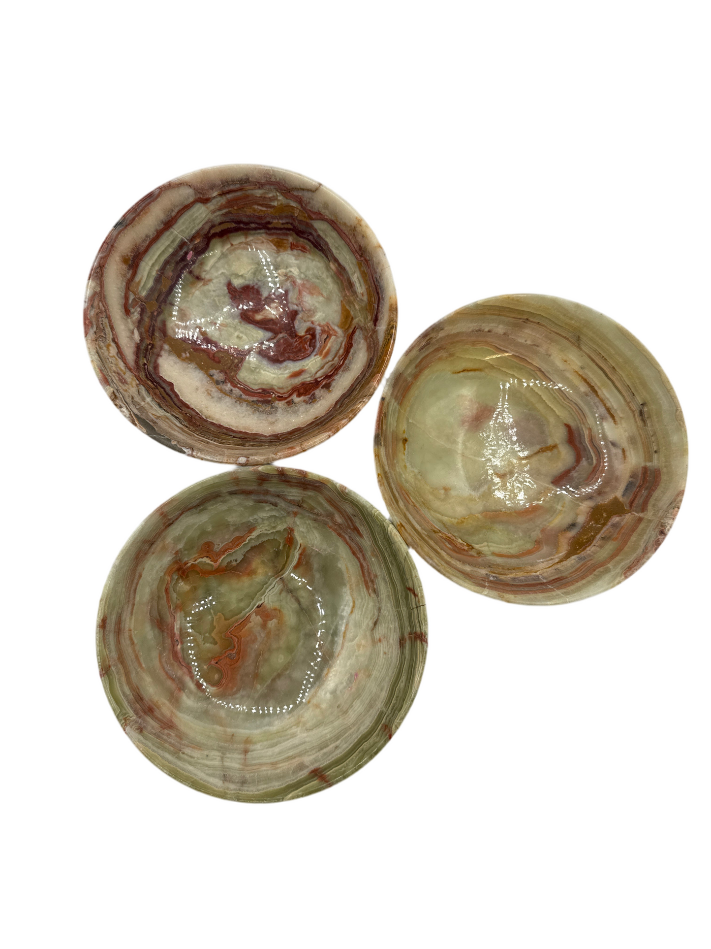 Green Onyx Bowl 6"