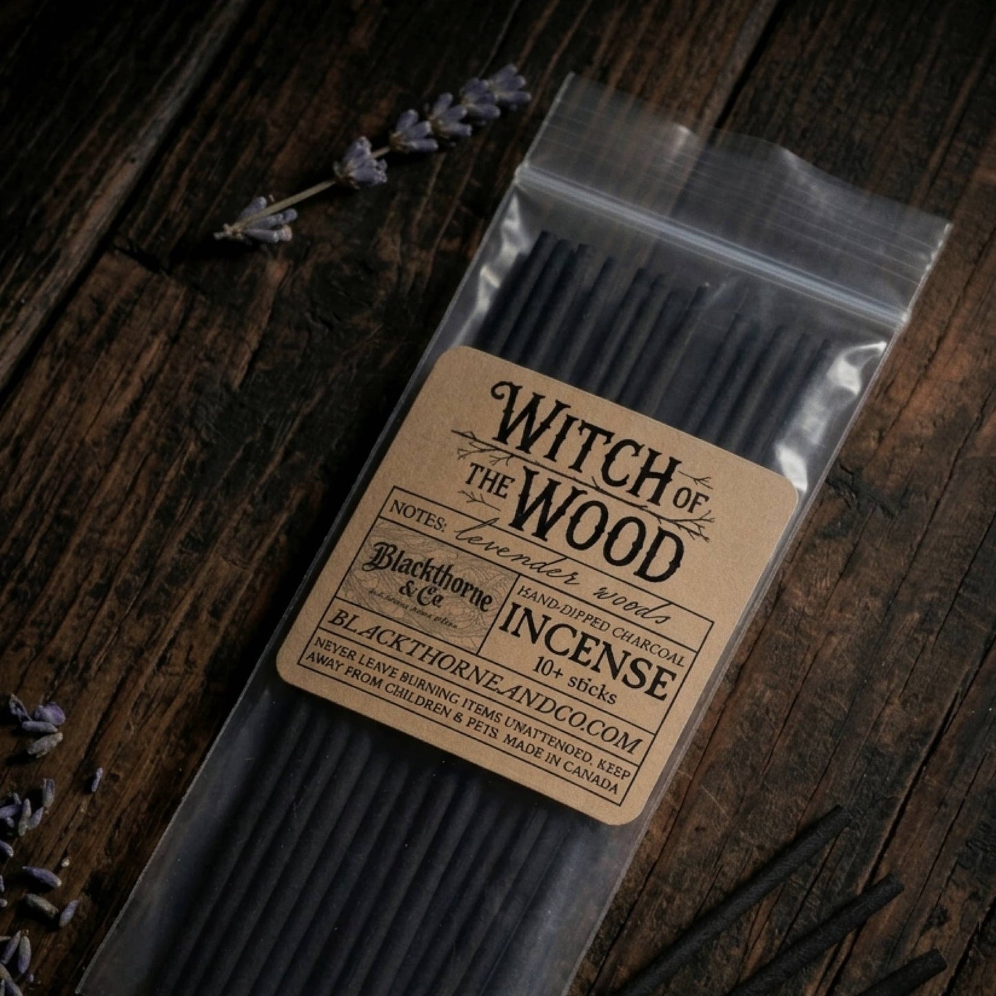 Witch of the Wood incense sticks |  gothic ritual incense