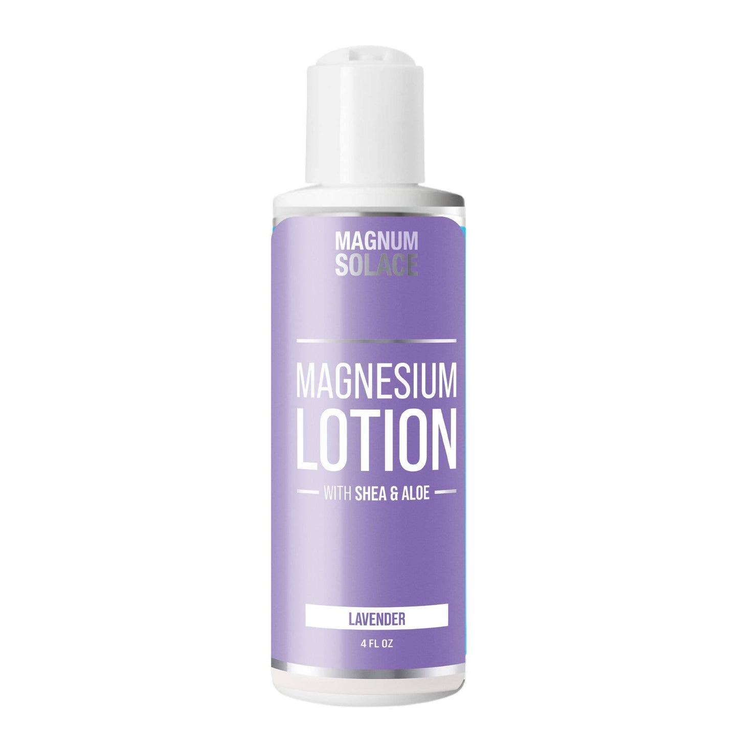 Magnesium Lotion - Lavender, Aloe, Shea and Coconut Oil 4oz