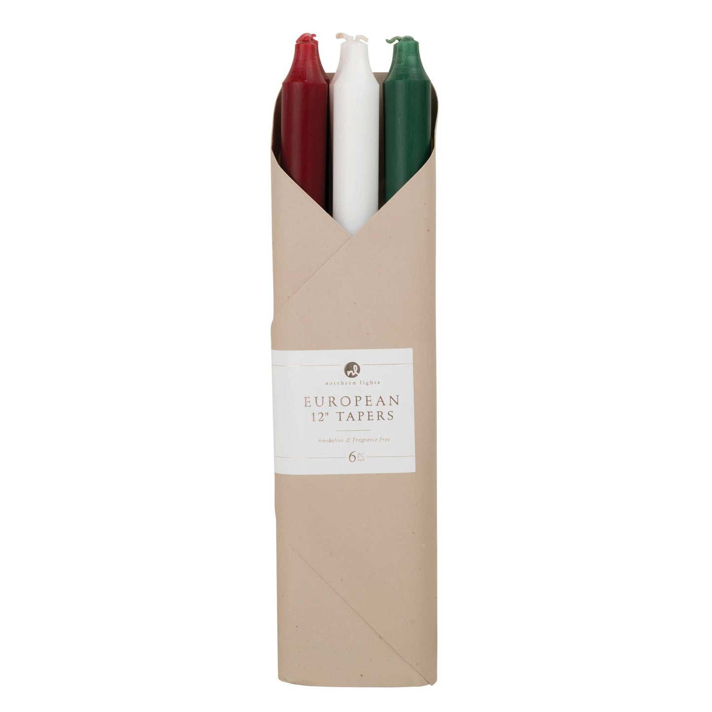 12" Taper Combo Candle Gift Set: Cottage Vines
