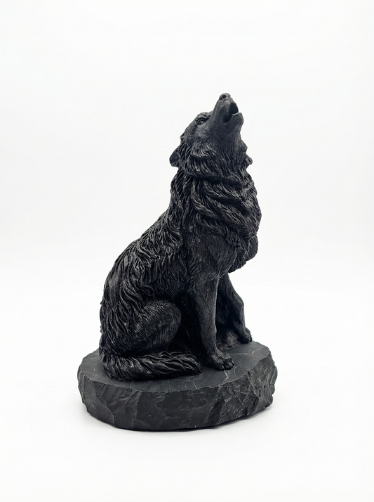 Shungite Howling Wolf