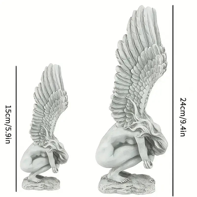 Redemption Fairy Statue with Angel Wings Miniature - 5.9''