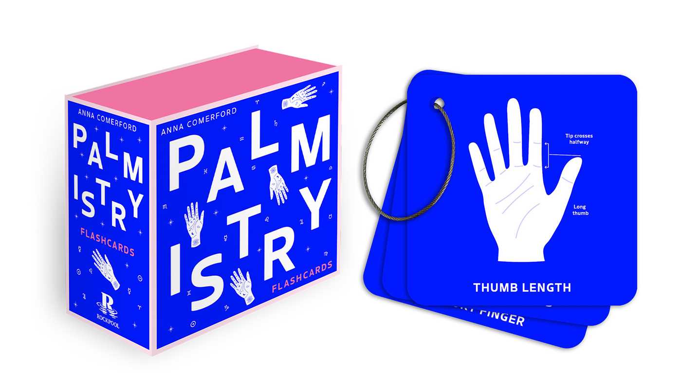 Palmistry Flashcards by Anna  Comerford: Flashcards; 51 pages / English