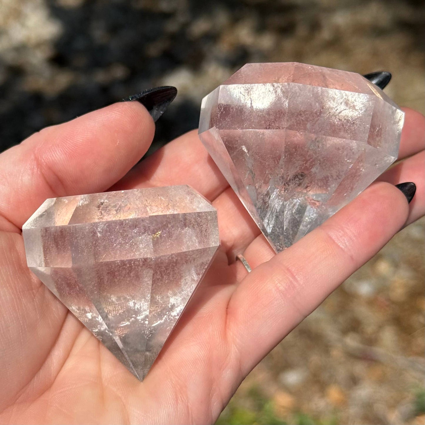 Clear Quartz Diamond