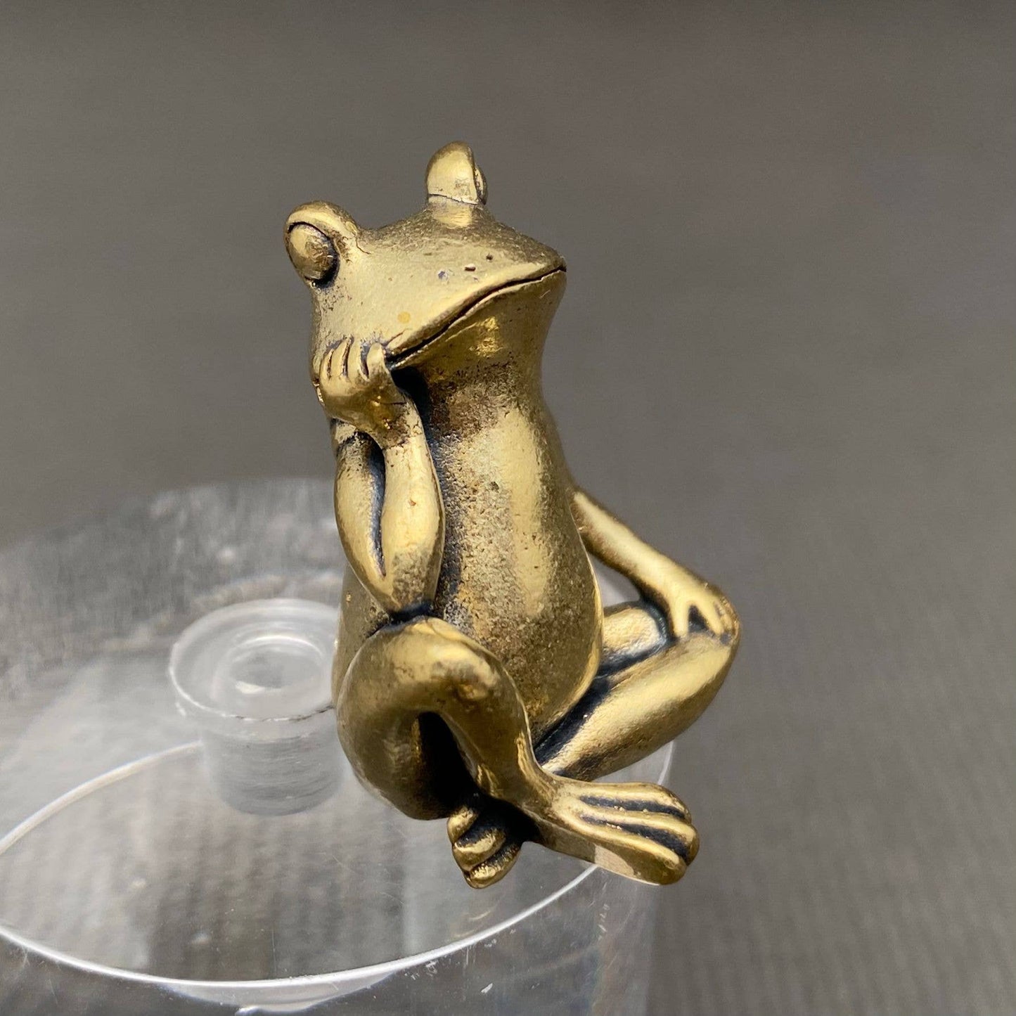 Brass Frog Crafts Desktop Ornaments Decoration