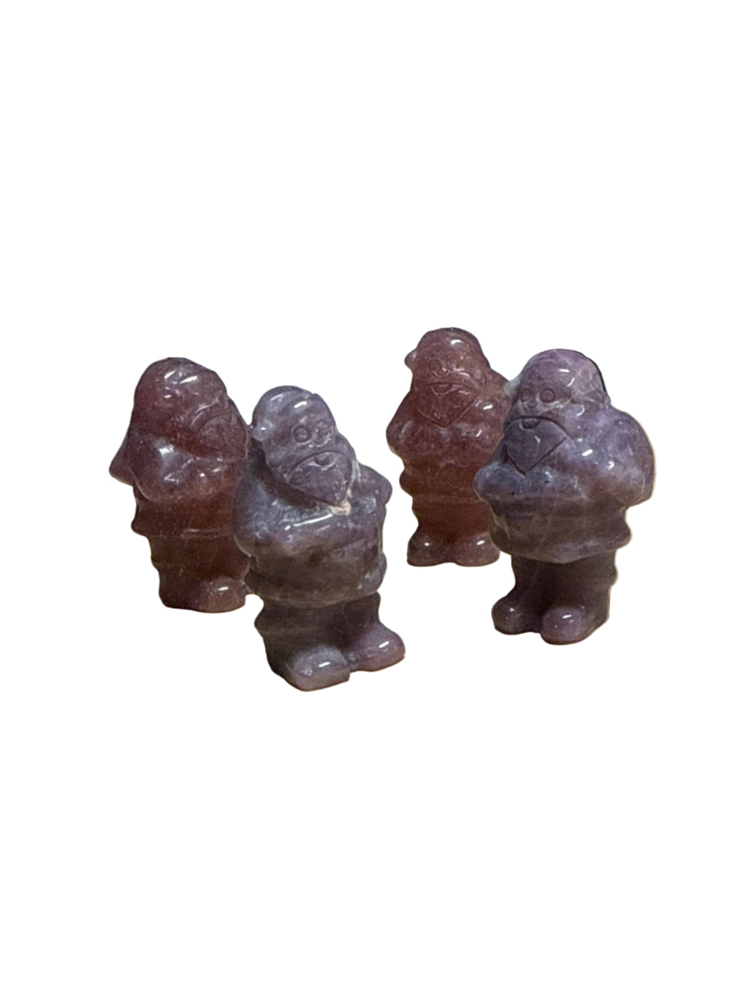 Santa Clause 1.5" Strawberry Quartz