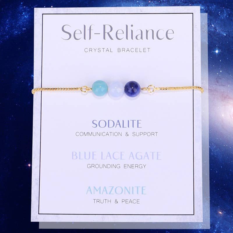 Self Reliance Gold Chain Empowerment Bracelets - Self Reliance