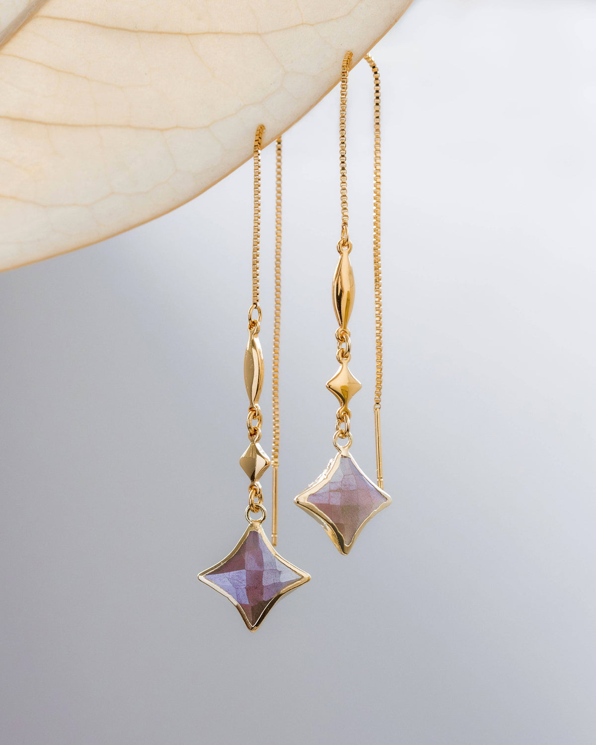 Polaris Glow Threader Earring