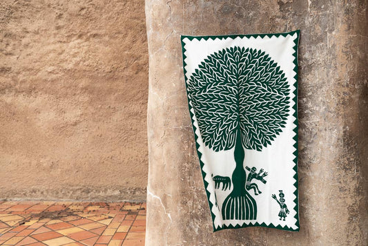 Tree of Life Wall Hanging, Large: Green