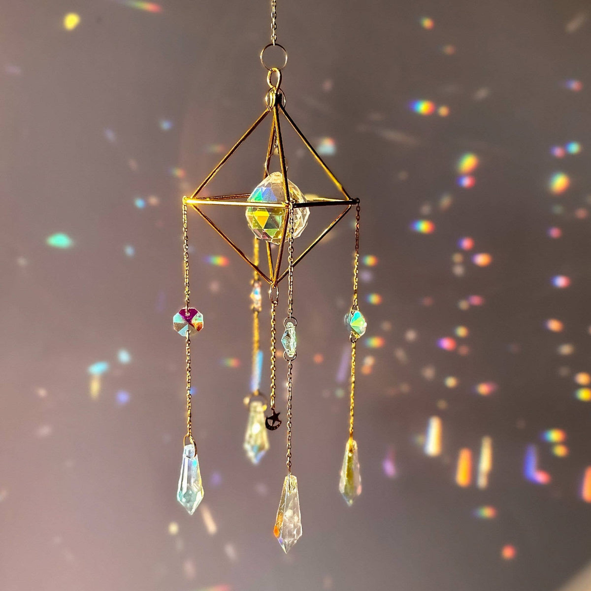 Sunlight Suncatcher – Boho Rainbow Light Catcher