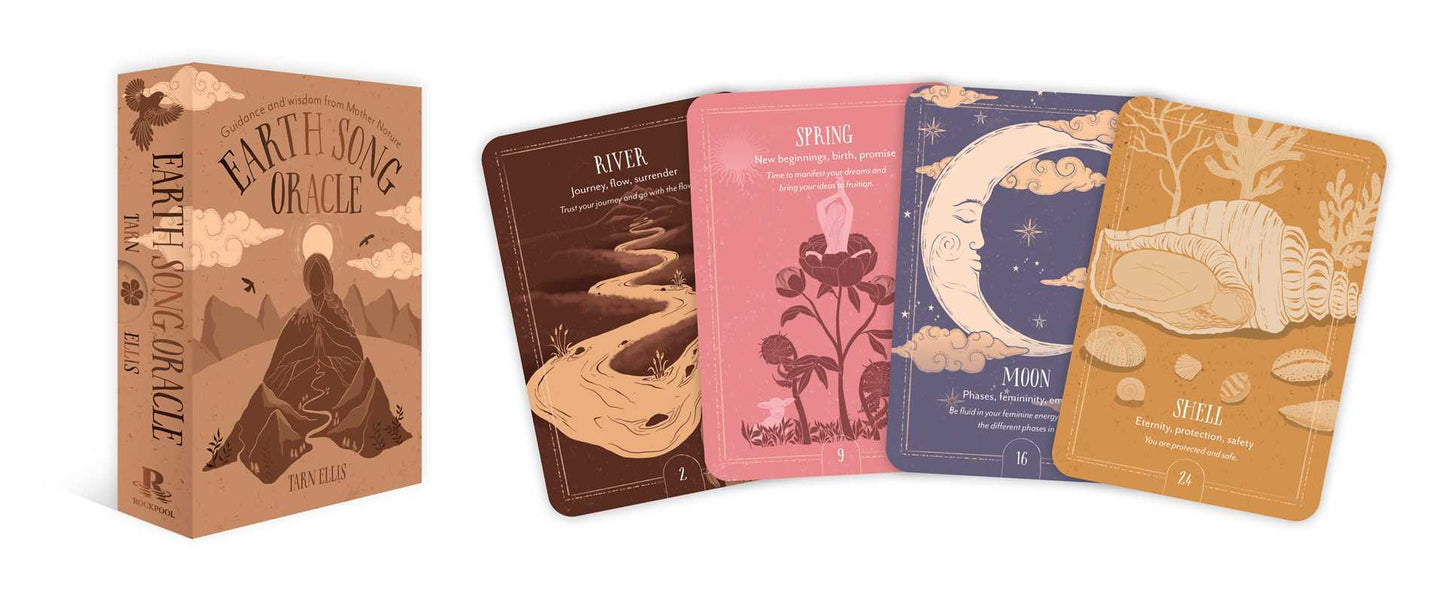 Earth Song Oracle by Tarn  Ellis: Flashcards; 96 pages / English