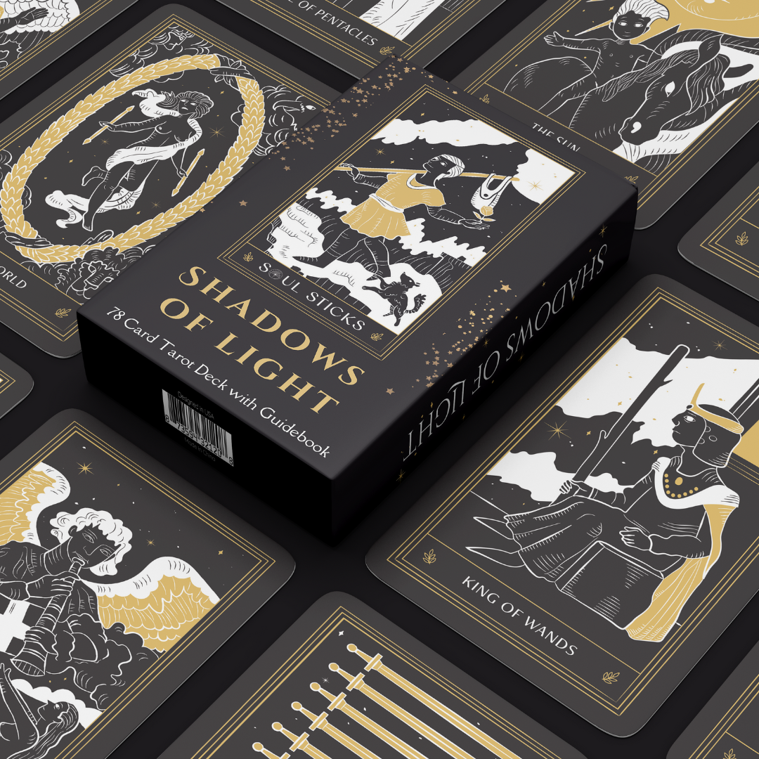 Shadows of Light Tarot Card Deck - 5" x 3"