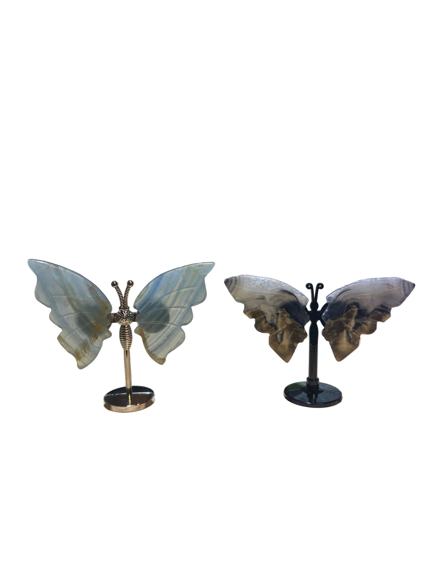 Butterfly on Stand Various Stones