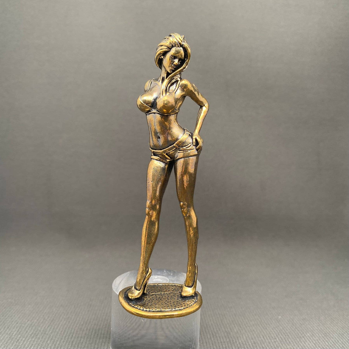 Brass Sexy Girl Crafts Desktop Ornaments Decoration