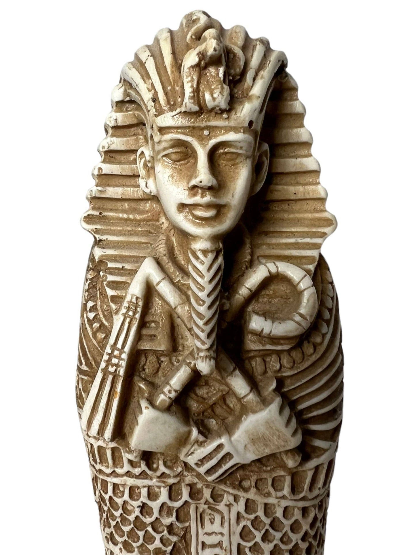 King Tutankhamun Ivory and Brown Basalt