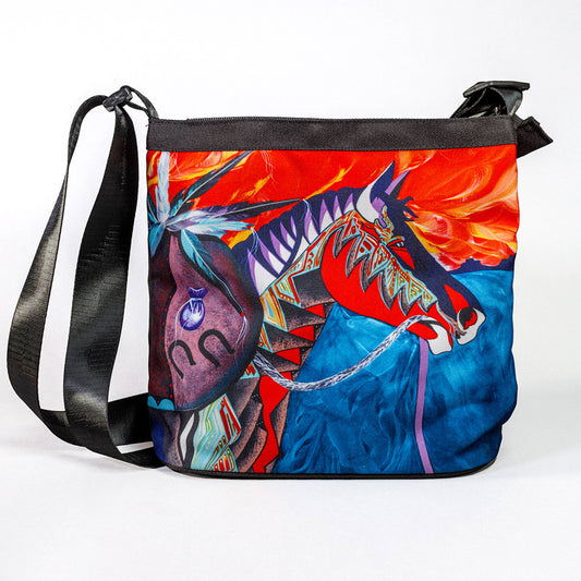 Canvas Bag with Adjustable Strap Echoes of Thunder
