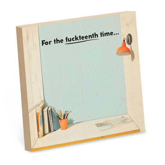 Funny Sarcastic Sticky Note Pad