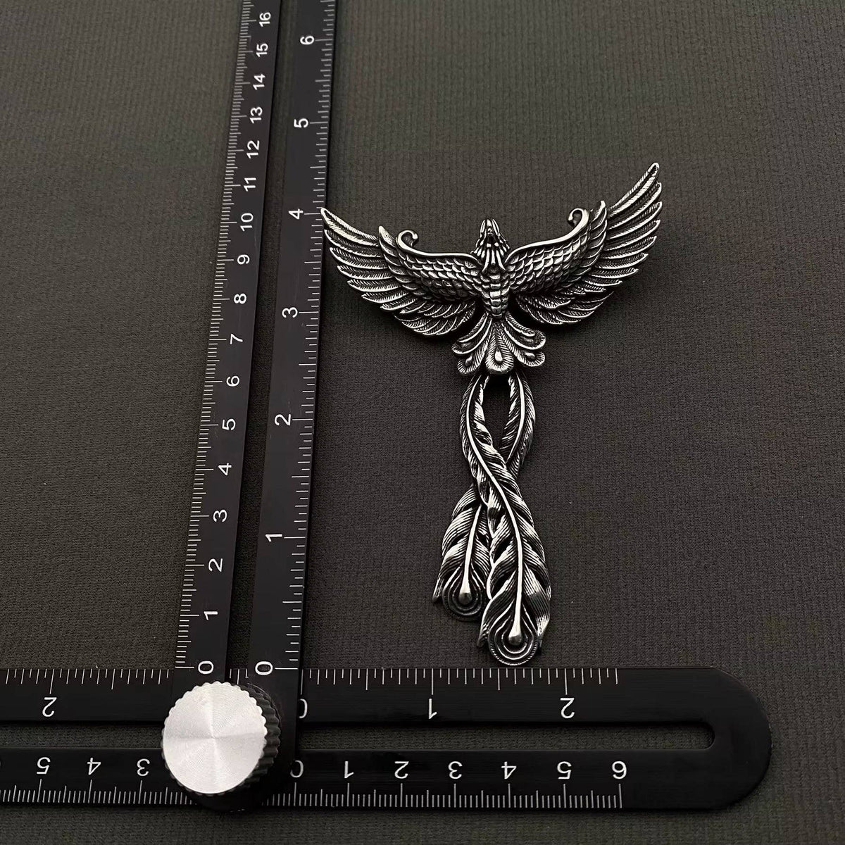 Stainless Steel Phoenix Pendant