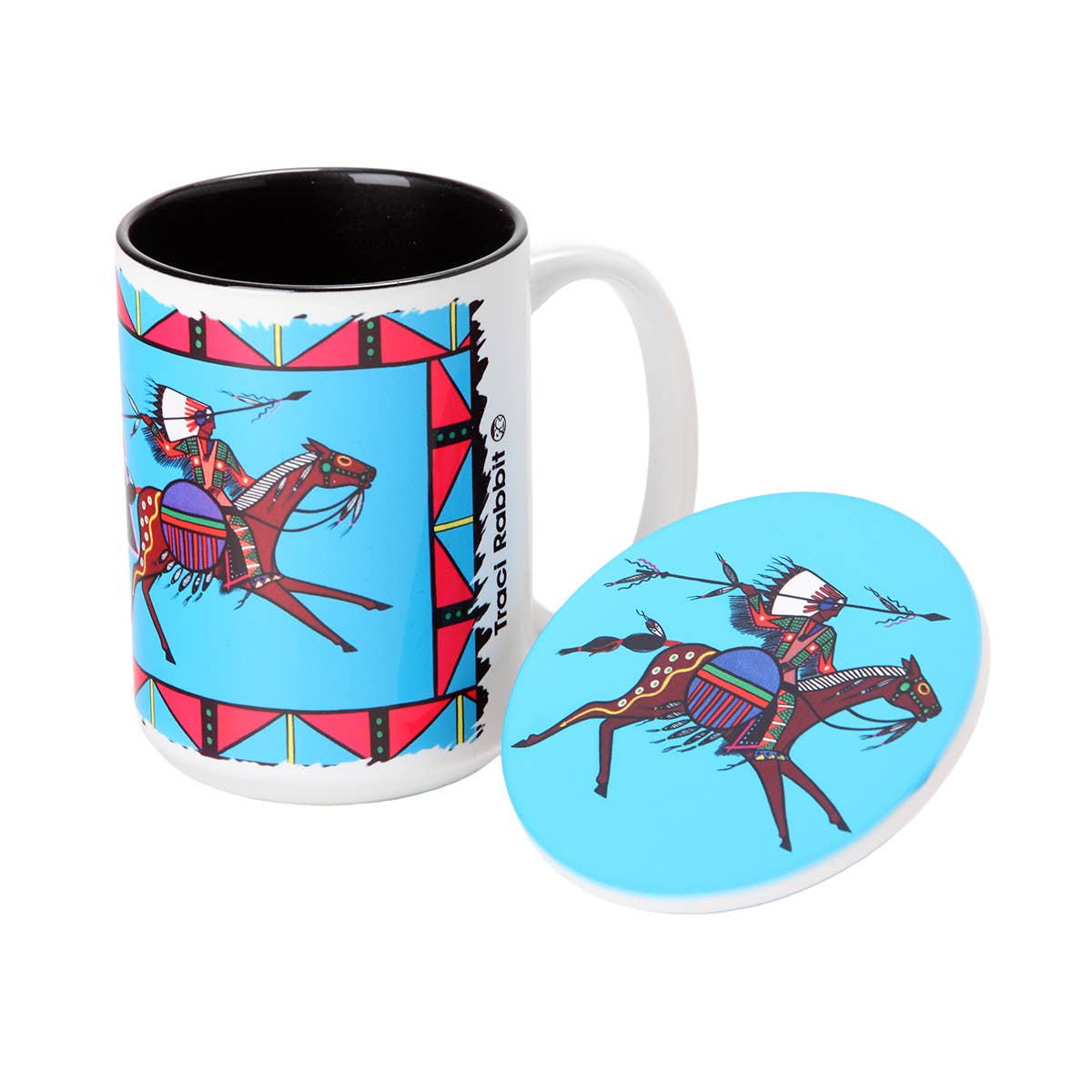 Warrior mug/coaster set