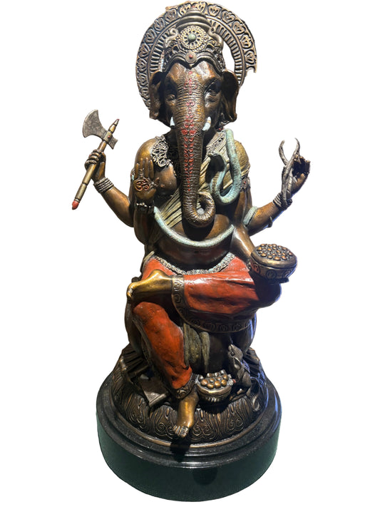 Ganesh Bronze Sculpture