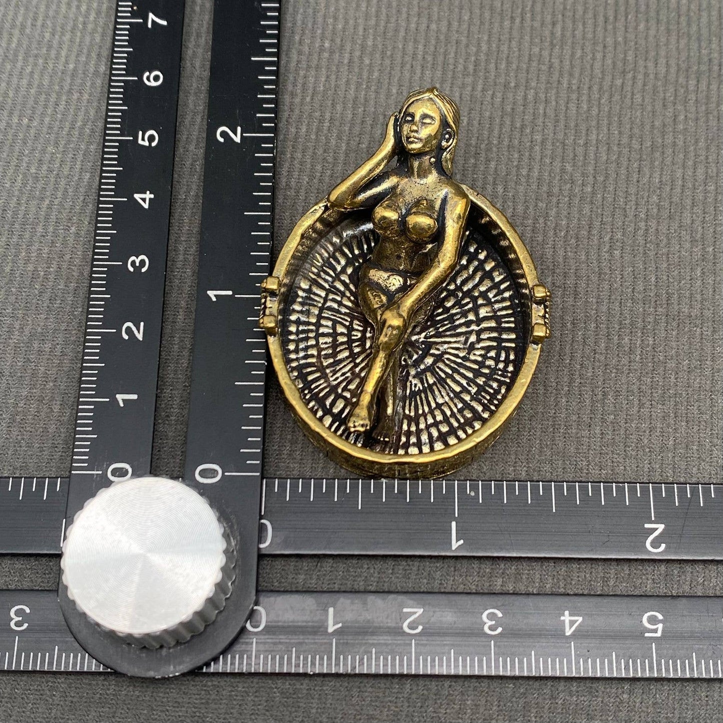 Brass Beauty In The Bathtub Desktop Ornaments Decoration