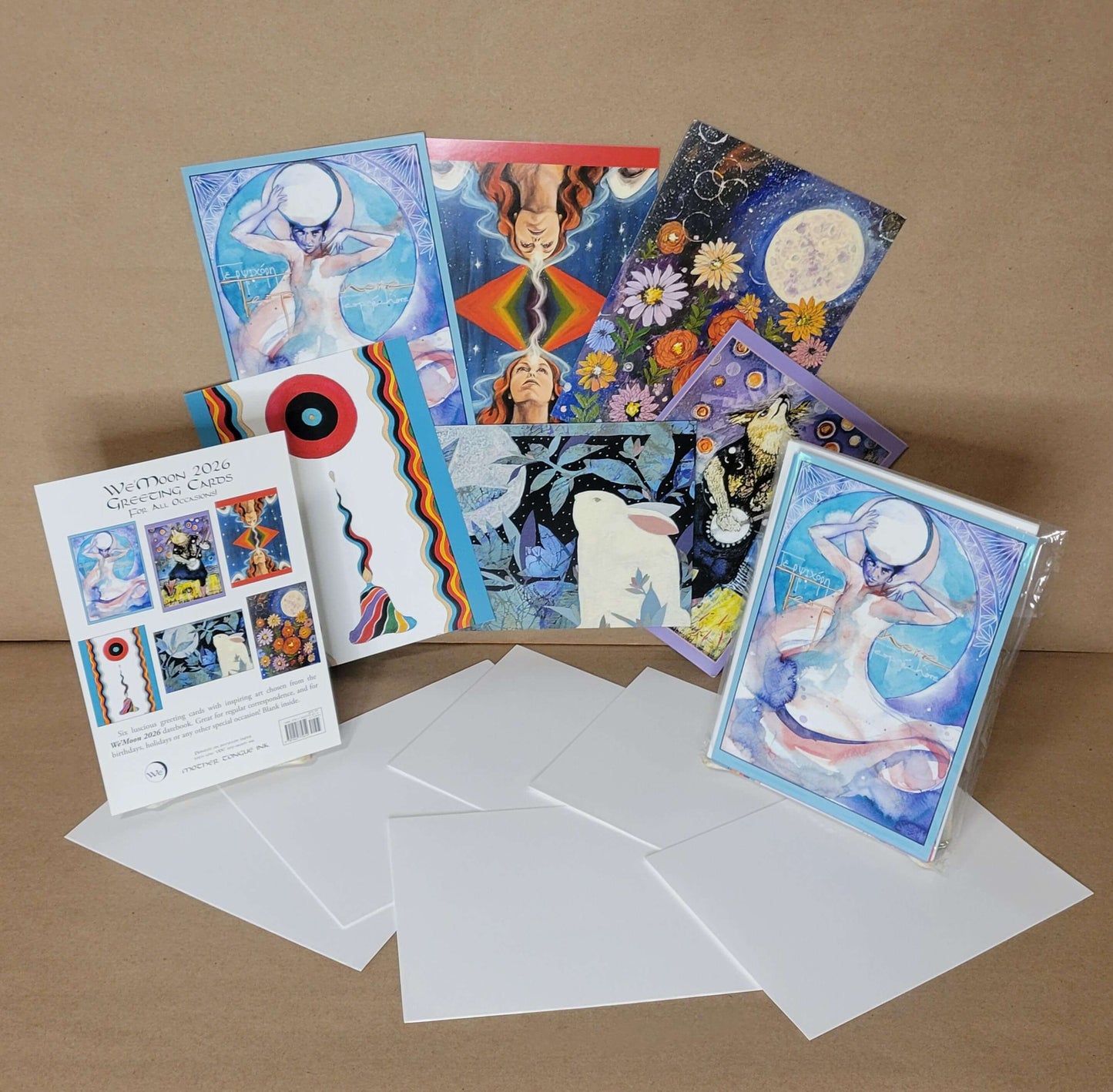 2026 Greeting Card 6-Pack: Featuring Women's Art for All Occasions