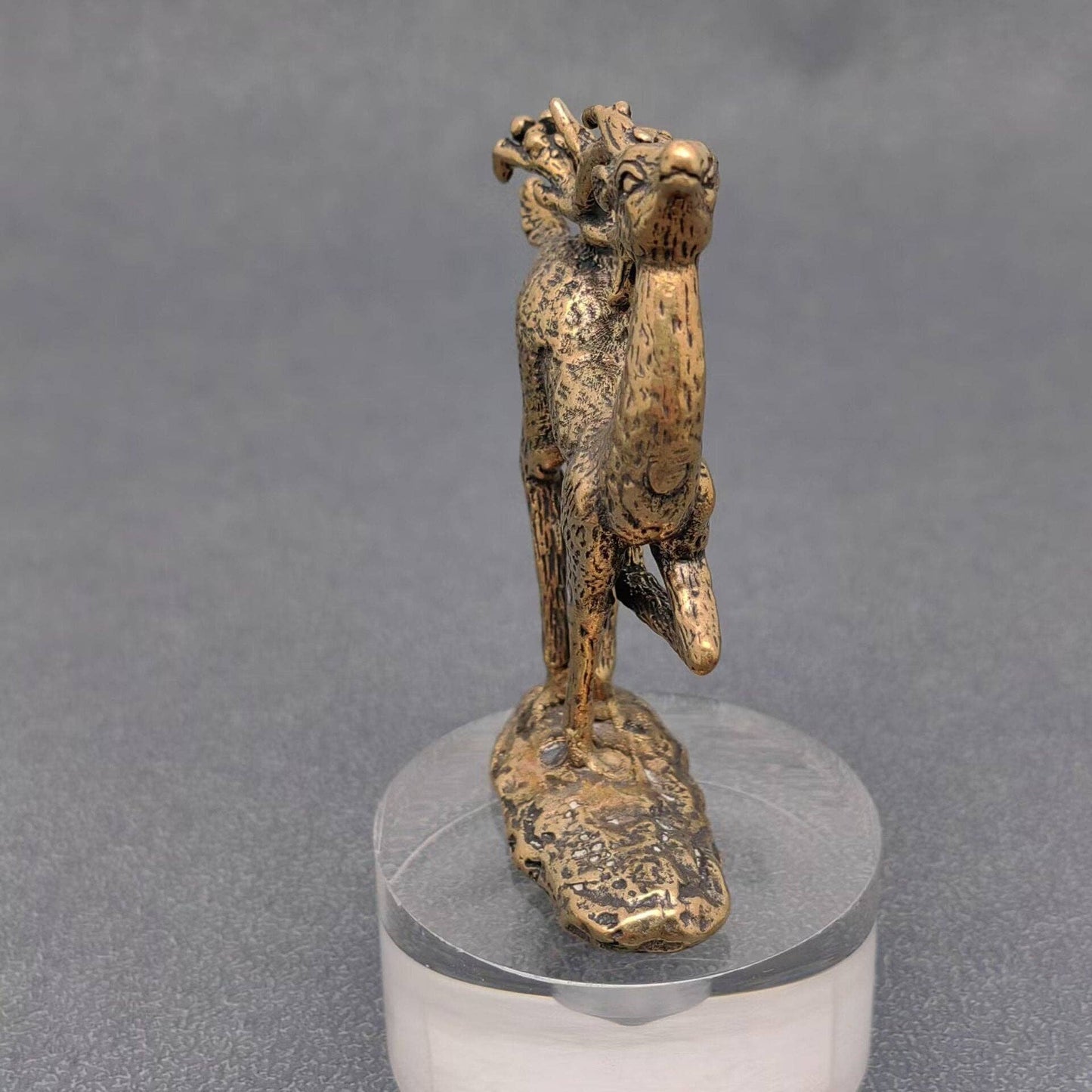 Brass Deer Desktop Ornaments Decoration