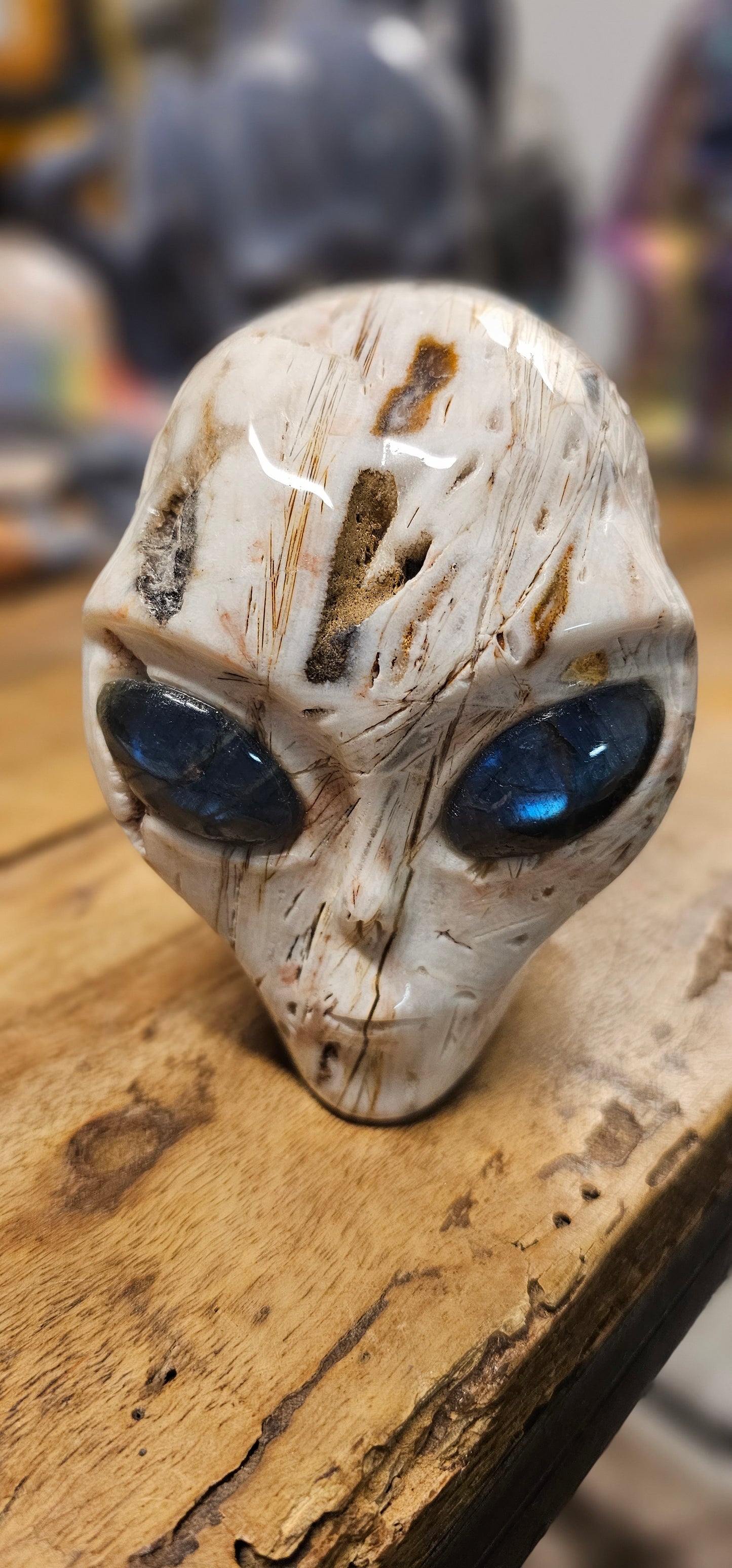 Jasper Alien Head