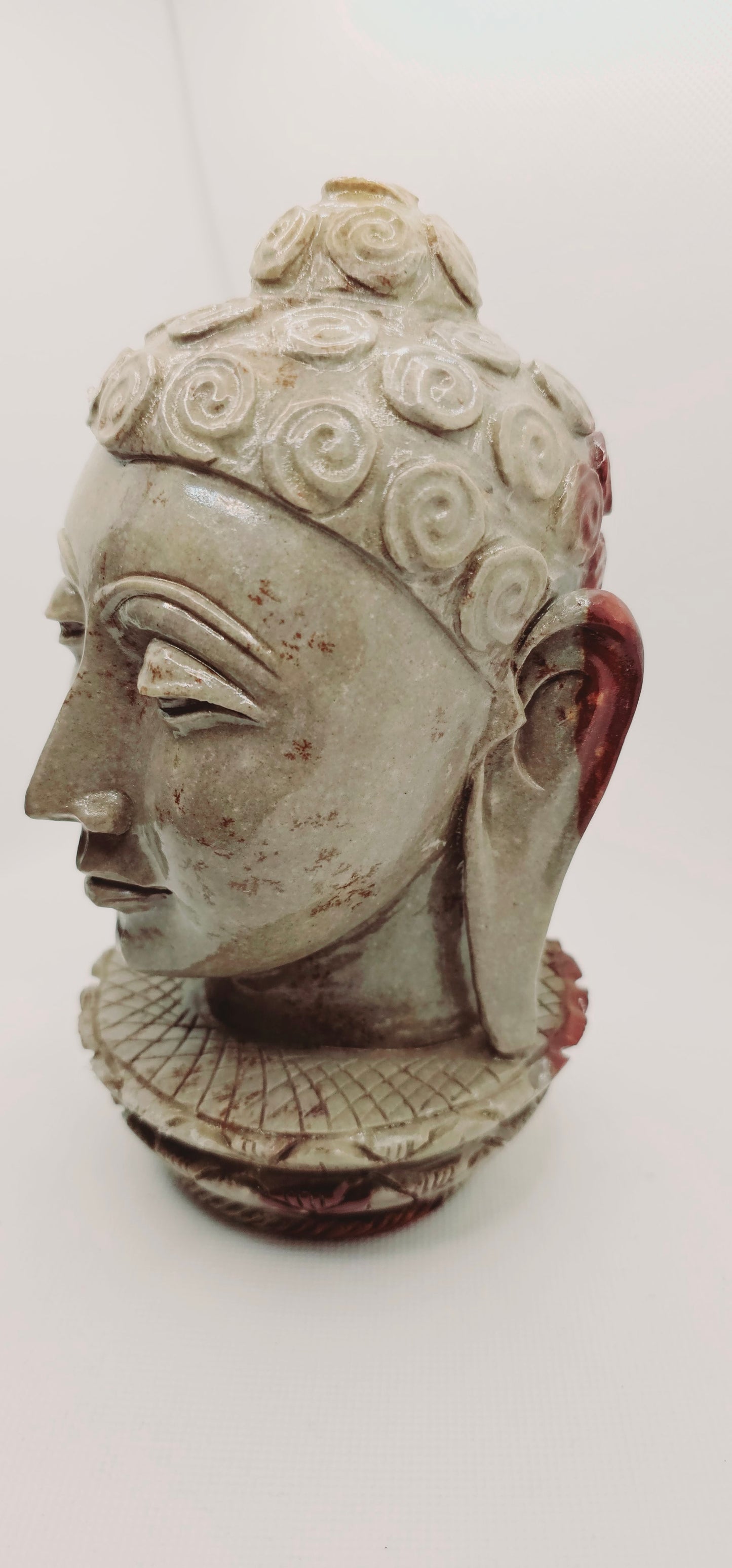 Shiva Lingam Buddha Head