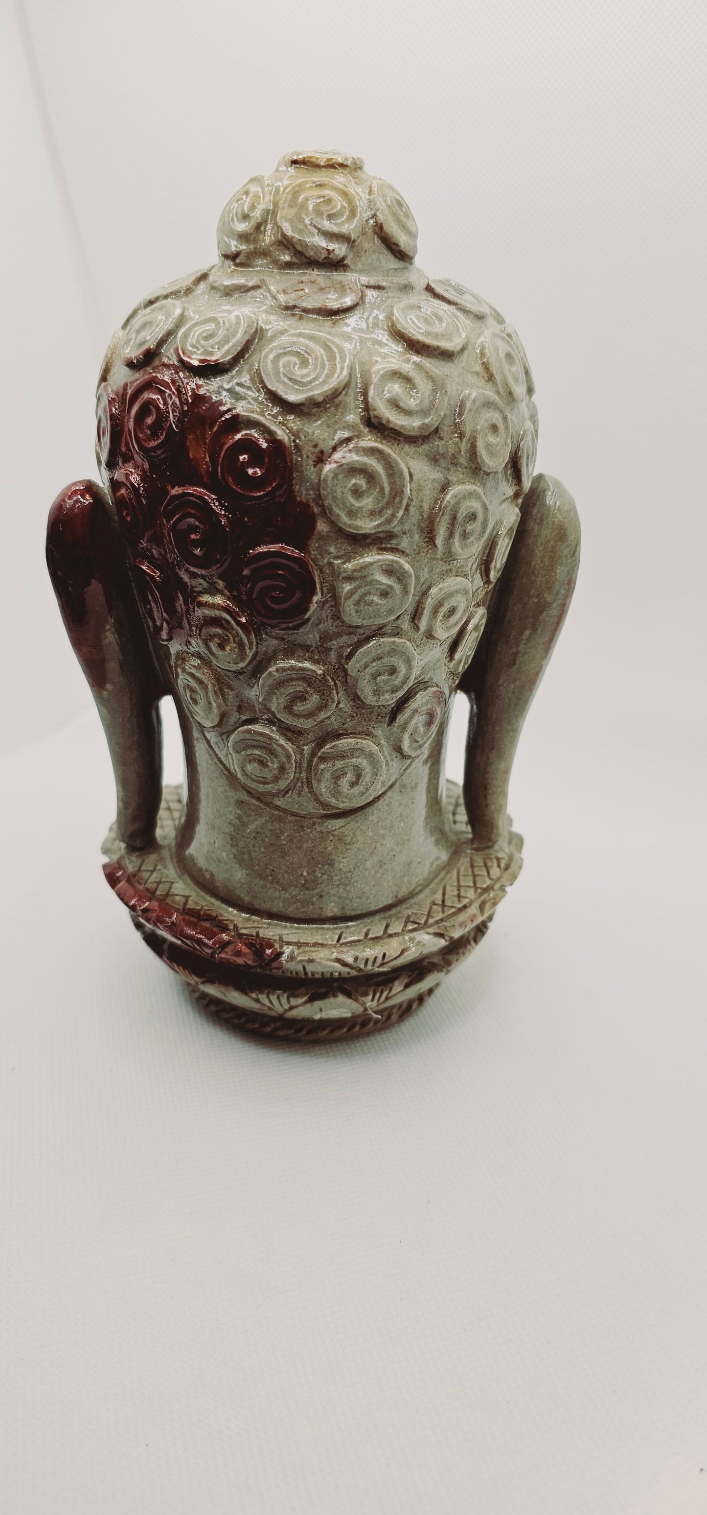 Shiva Lingam Buddha Head