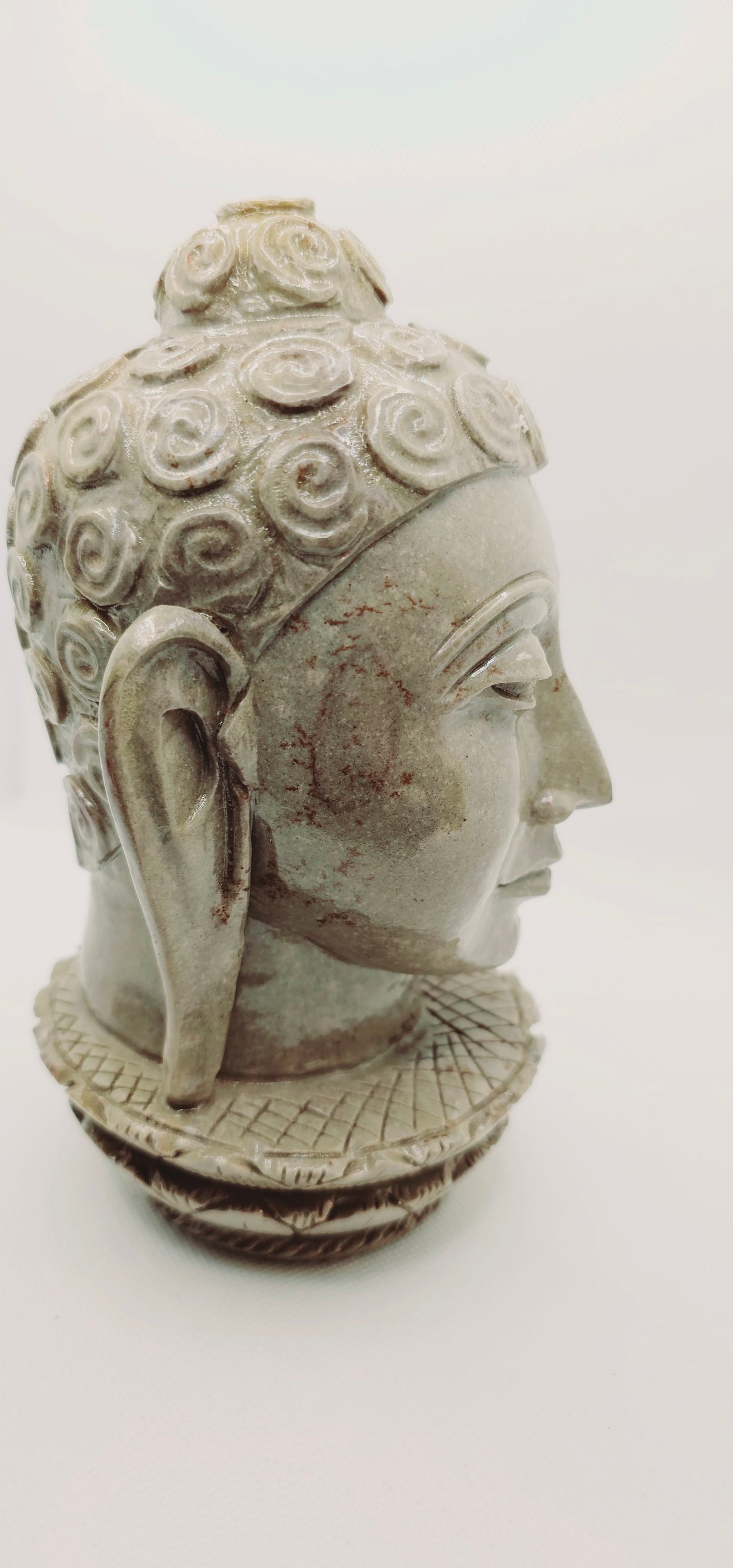 Shiva Lingam Buddha Head