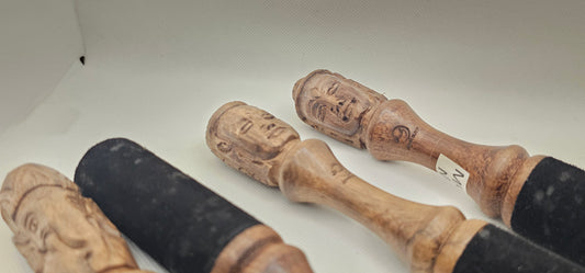 Carved Wood Mallet