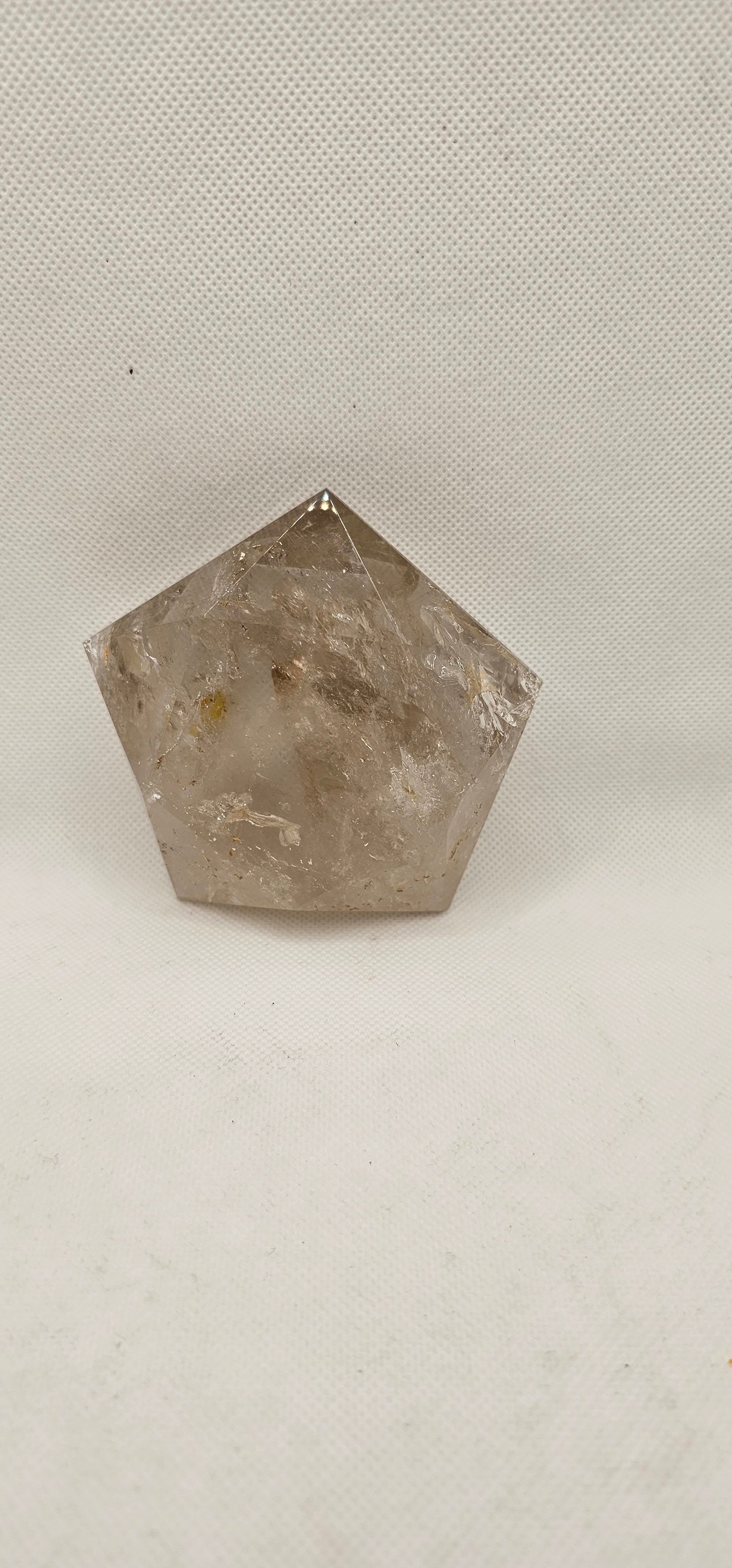 Smokey Quartz Crystal Diamond Shape