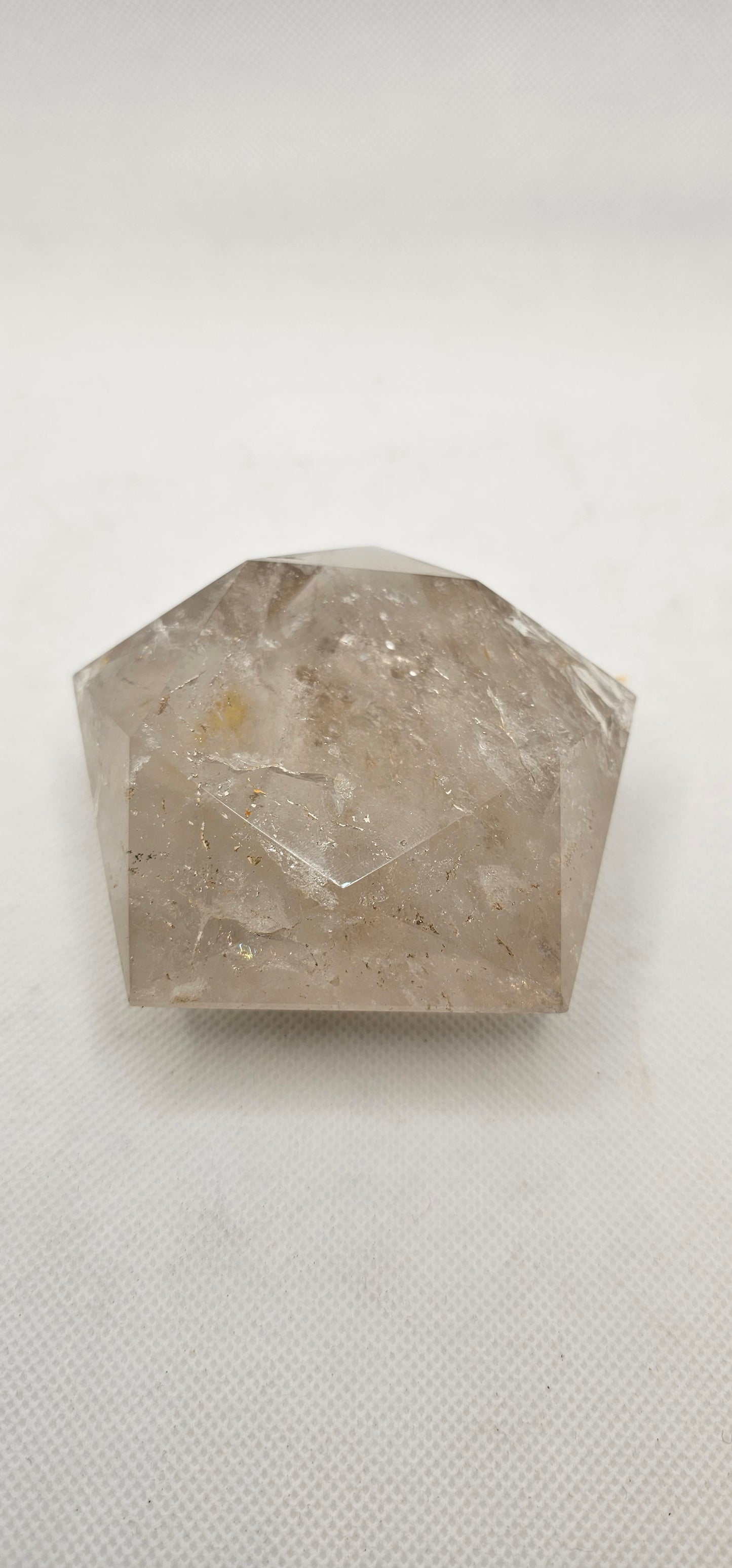 Smokey Quartz Crystal Diamond Shape
