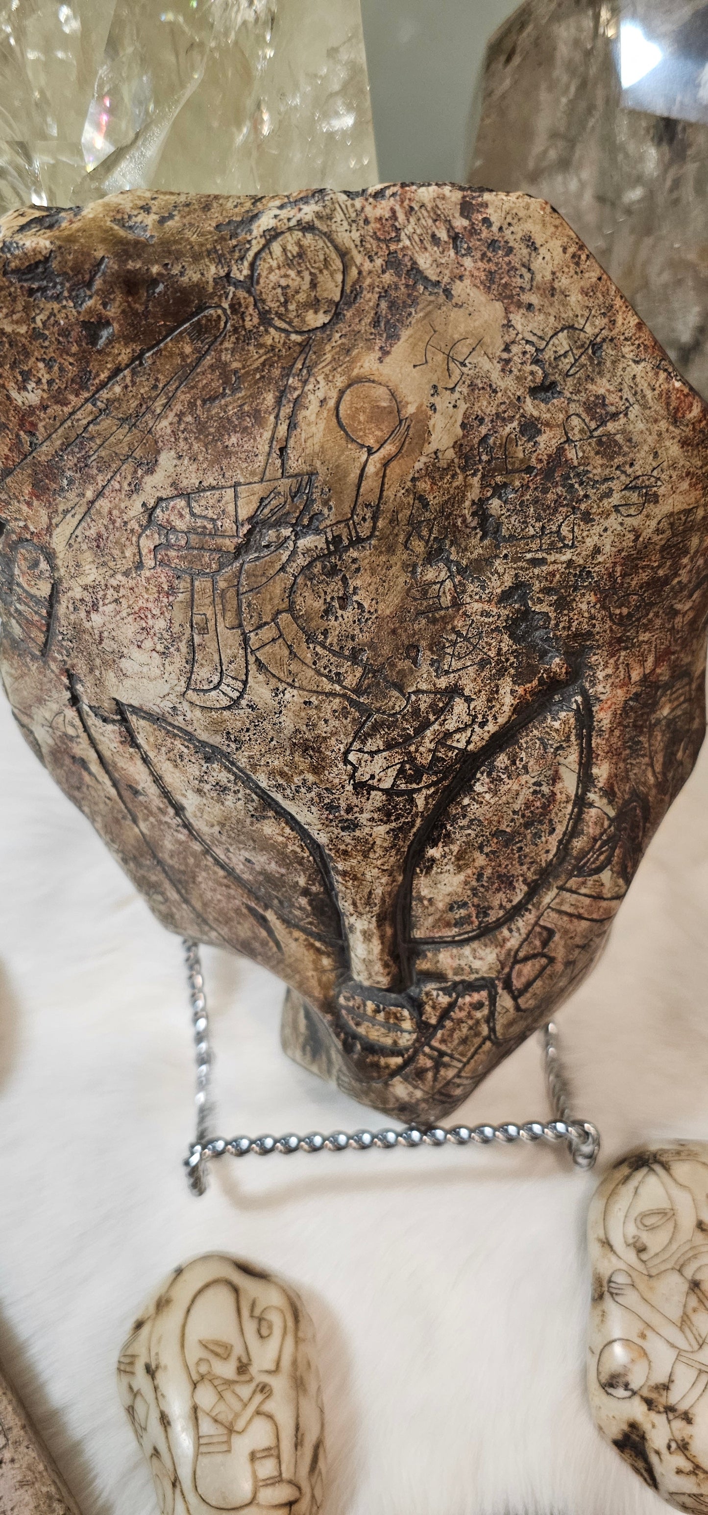 Jalisco Mexico Artifacts- Aligning with the Elements- Alien Carving