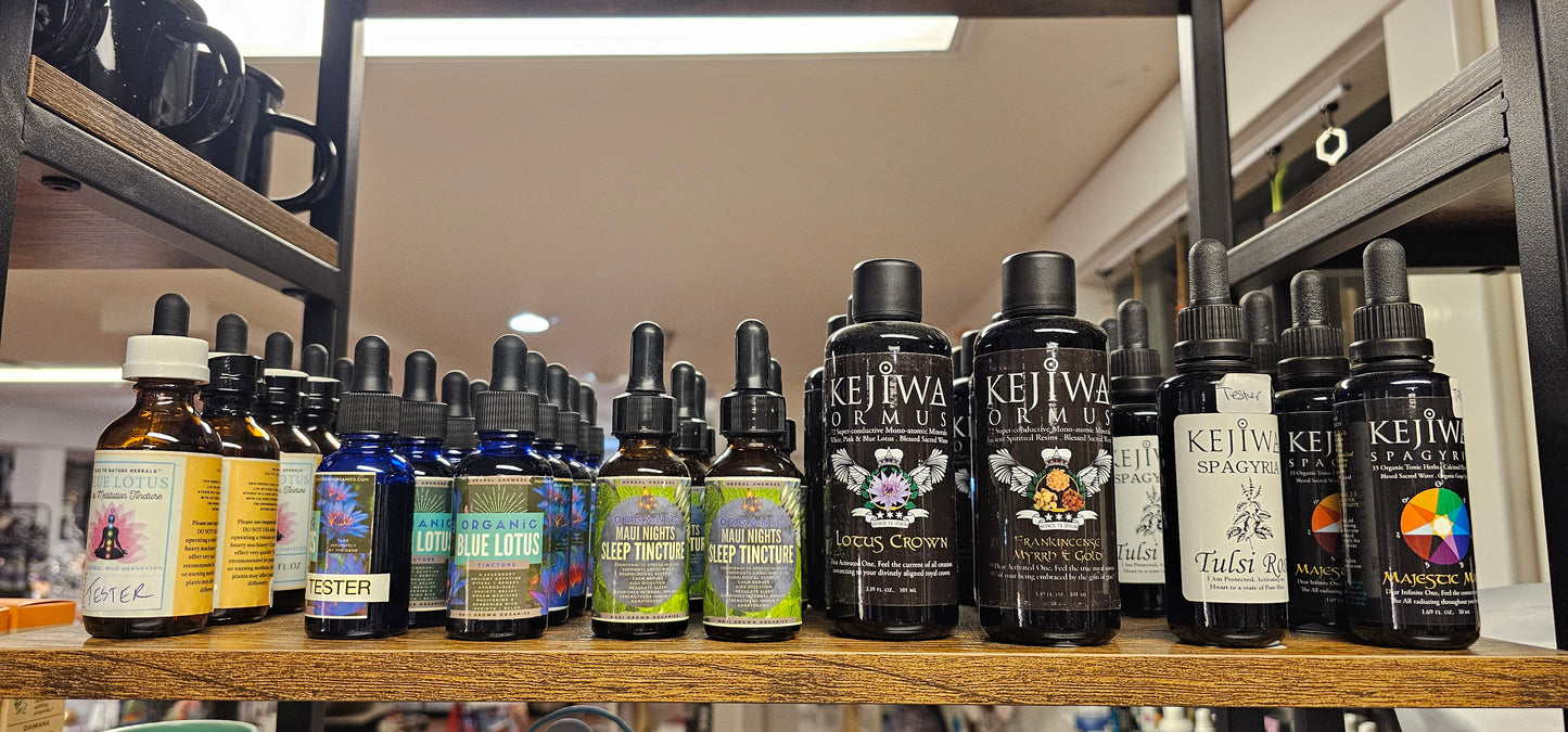 Blue Lotus Tincture Organic-Made in Maui