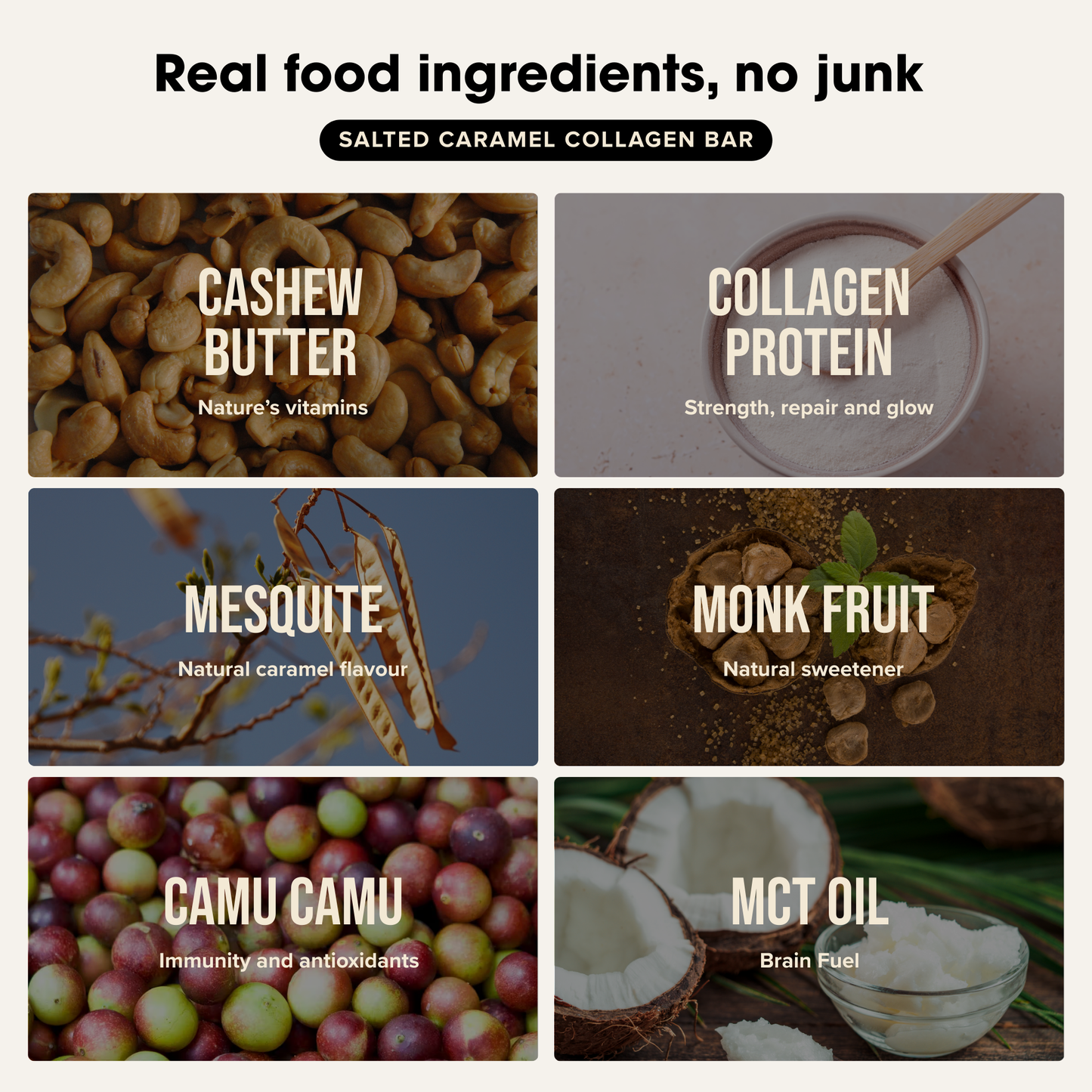Collagen Protein Bar - Salted Caramel