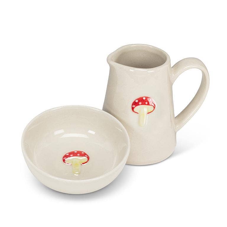 Mini Bowl with Mushroom-3" Diameter