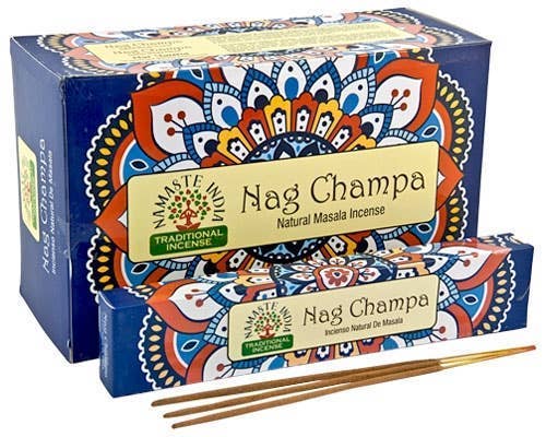 Nag Champa Incense Namaste India -