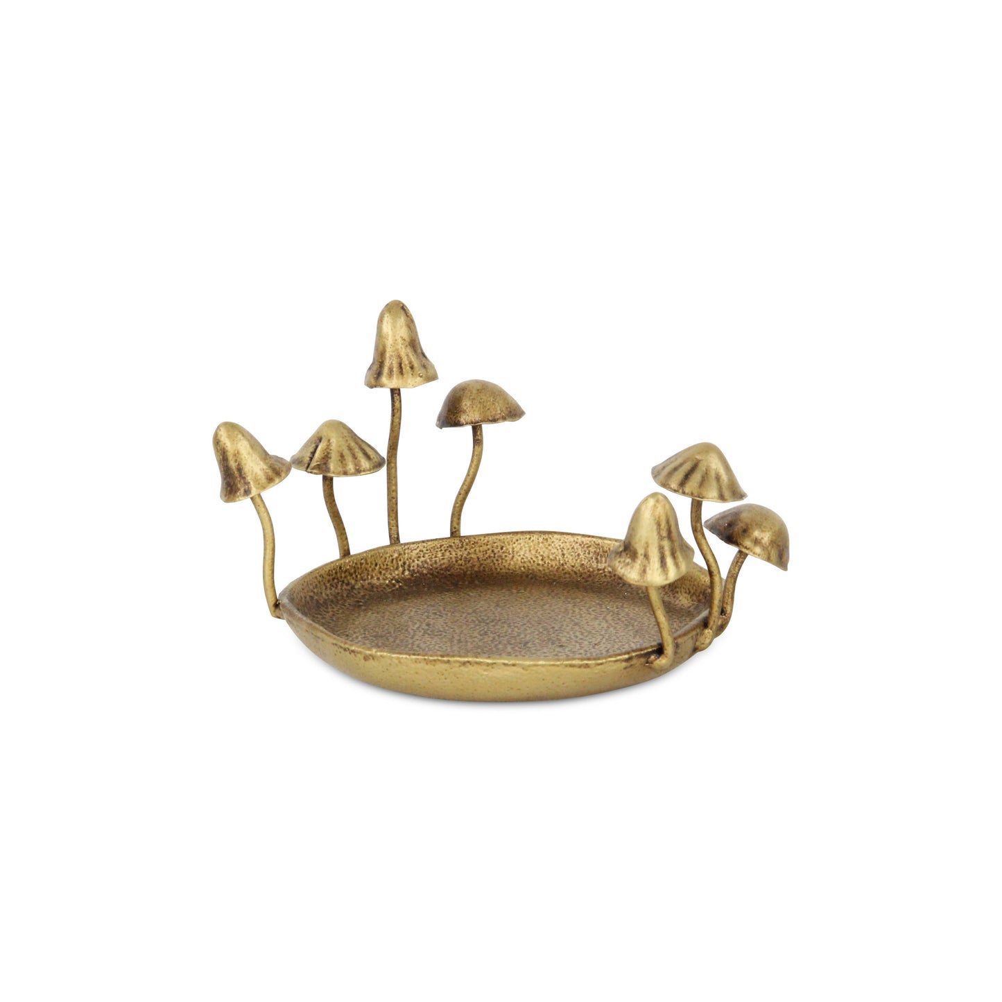 Qinrie Cast Iron Catchall Mushroom Tray
