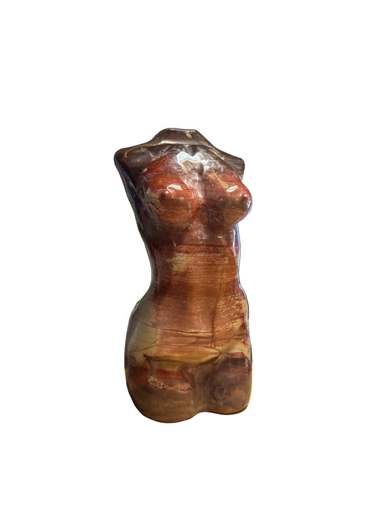 Goddess Petrified Wood 8"