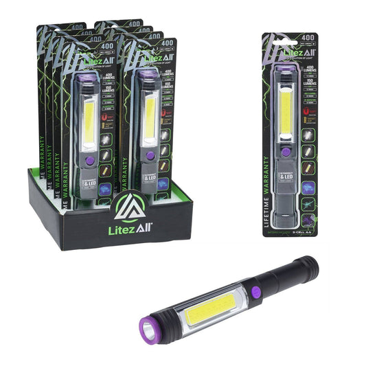 LitezAll Task Light with UV Flashlight