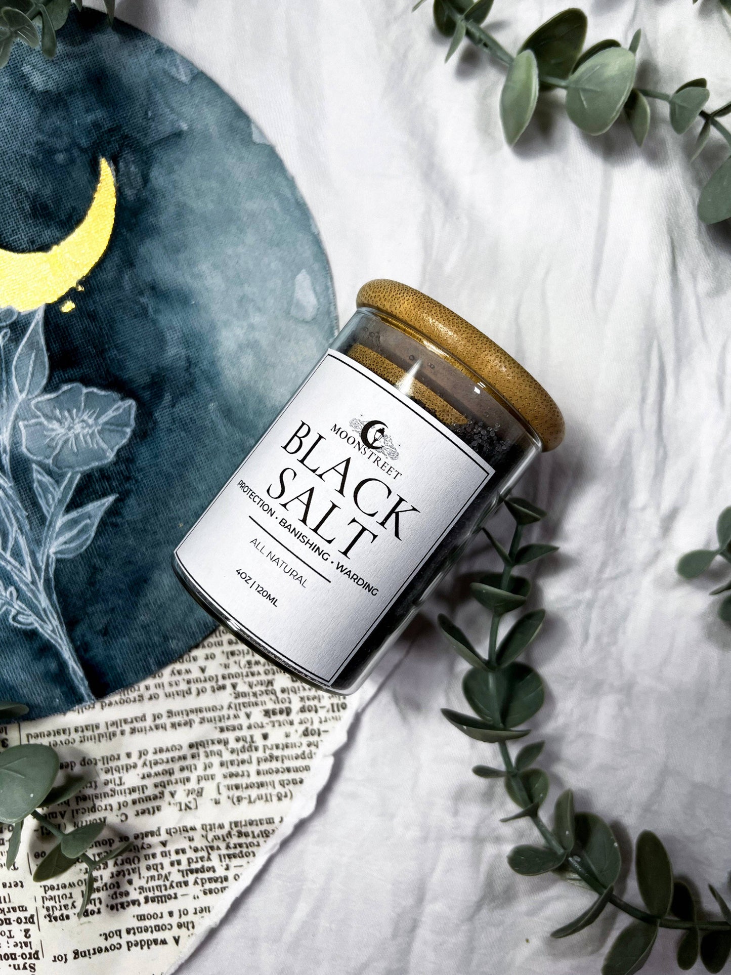 Black Salt Witchcraft Blend for Warding & Protection