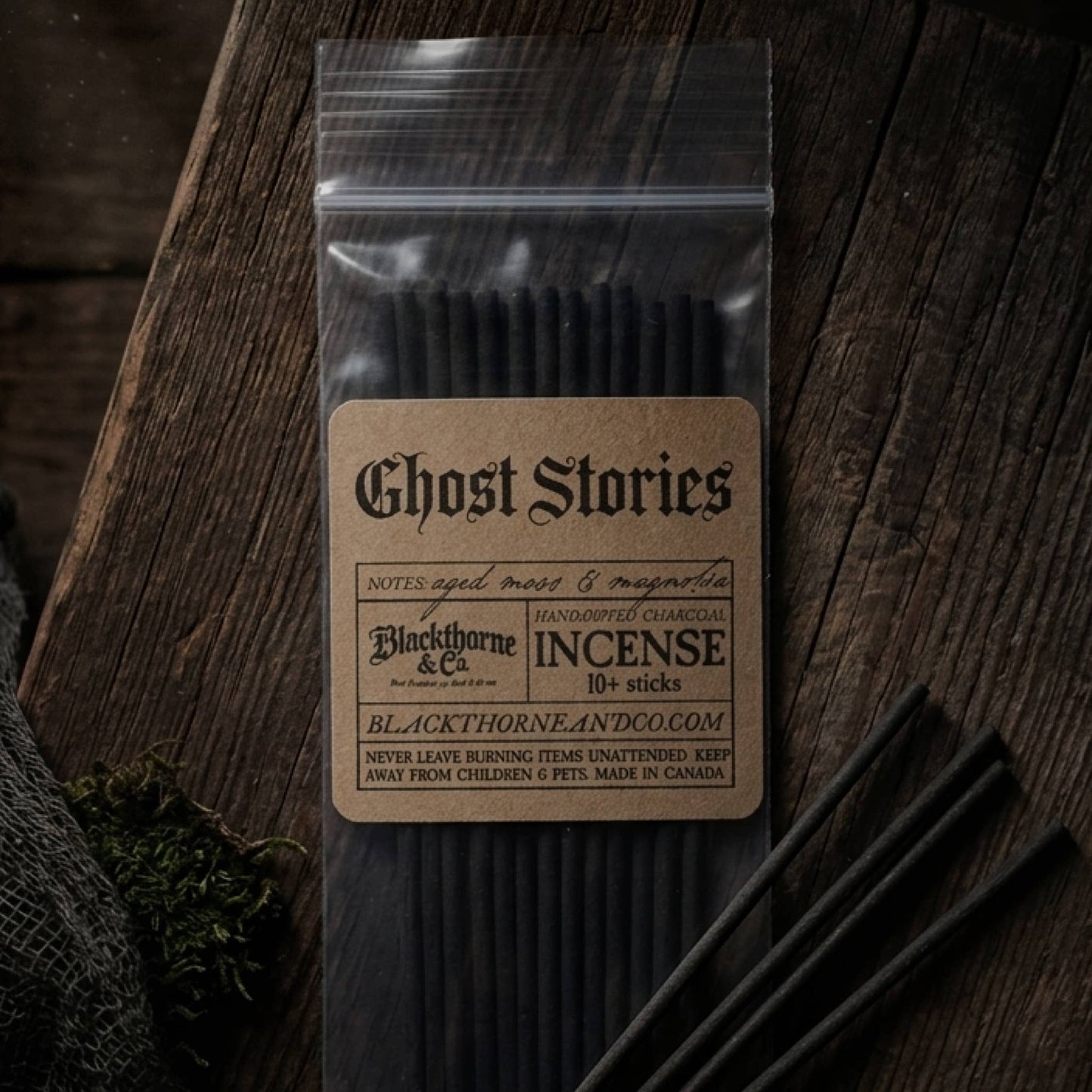 Ghost Stories incense sticks |  vegan gothic ritual incense