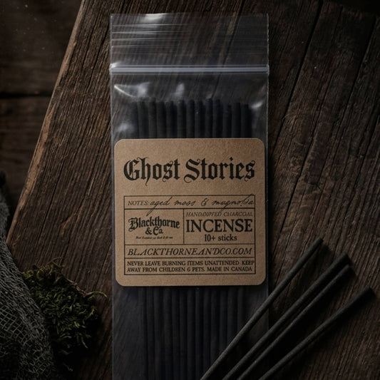 Ghost Stories incense sticks |  vegan gothic ritual incense